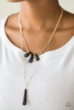 Basic Groundwork - Black Paparazzi Necklace