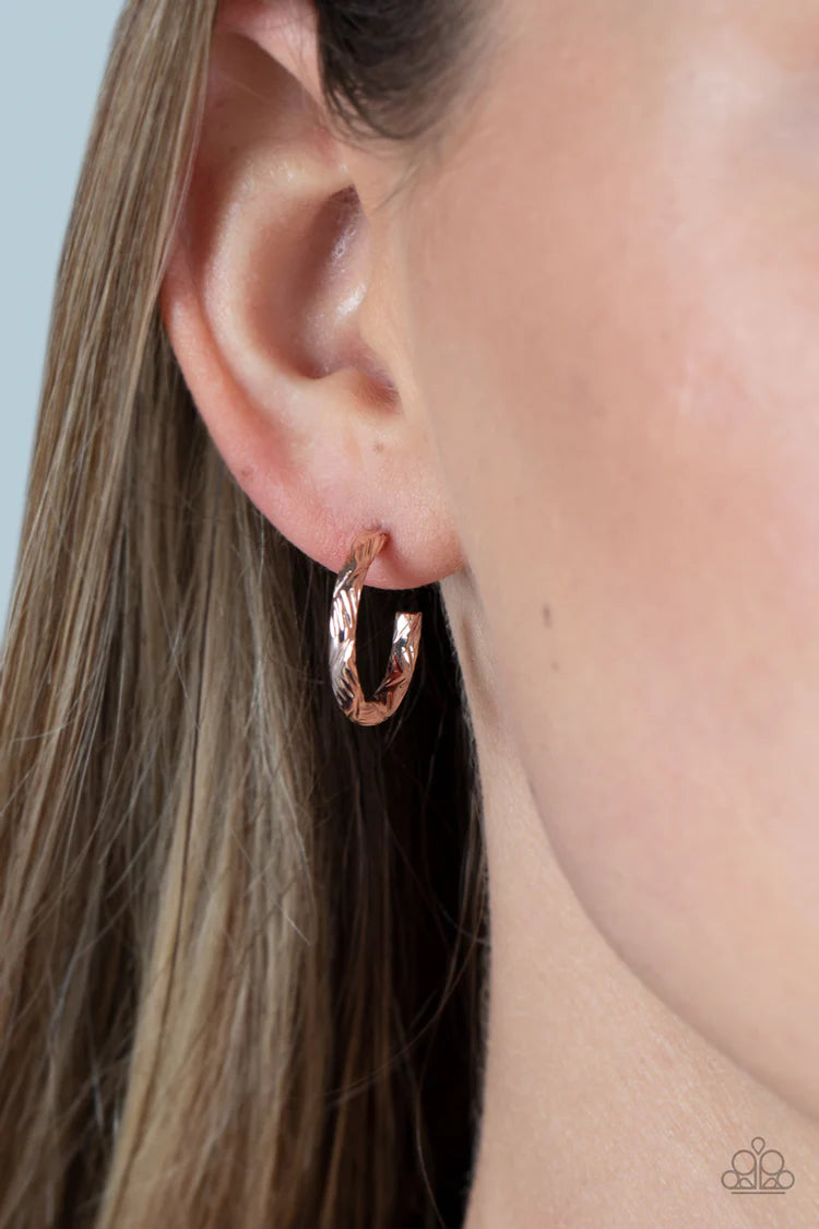 Paparazzi gold hoop earrings deals