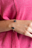 Paparazzi - Dont BEAD Jealous - Black Bracelet Cuff Fashion Fix