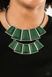 Lions, TIGRESS, and Bears - Green - Paparazzi Necklace