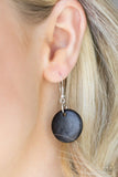 Costa Maya Majesty - Black - Paparazzi Wood Necklace