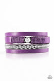 Catwalk Craze - Purple - Paparazzi Clasp Bracelet #2453