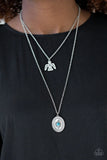 Desert Eagle - Blue - Paparazzi Necklace (4629)
