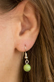 Paparazzi "Mardi Gras Glamour" - Green Necklace #1170