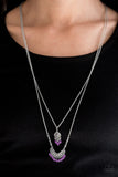 Bohemian Belle - Purple - Paparazzi Necklace #1008