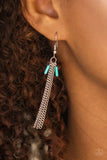 Desert Coyote - Blue - Paparazzi Necklace #4533
