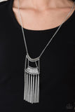 Paparazzi - Glam Goddess - Silver Necklace #1401