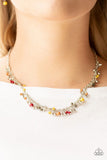 Paparazzi - Sailing The Seven Seas - Multi - Paparazzi Necklace 2496(D)