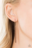Timeless Twinkle - Copper - Paparazzi Necklace #2197