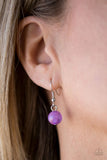 Trending Tropicana - Purple - Paparazzi Necklace