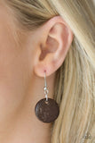 Costa Maya Majesty - Brown - Paparazzi Wood Necklace