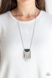 Paparazzi - Desert Hustle - Black Necklace
