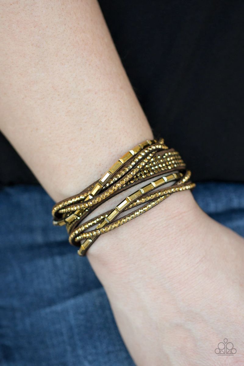 Teasingly tomboy brass bracelet deals