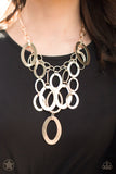 Paparazzi - A Golden Spell - Gold Necklace Blockbuster