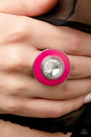 Paparazzi - Ladylike Levity - Pink Paparazzi Ring Fashion Fix