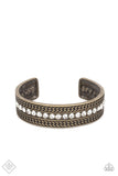 Paparazzi - Grit Goals - Brass Bracelet Cuff Fashion Fix