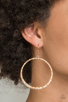 Paparazzi - So Sleek - Gold Earrings