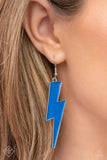 Paparazzi -  Rad Revive - Blue Earrings Fashion Fix