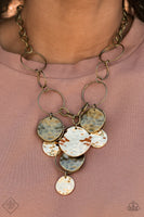 Paparazzi - Learn the HARDWARE Way - Brass Necklace Fashion Fix