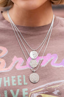Paparazzi - Caviar Charm - Silver Necklace Fashion Fix