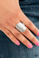 Paparazzi - Hit The BRIGHTS - Silver Paparazzi Ring Fashion Fix