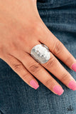 Paparazzi - Hit The BRIGHTS - Silver Paparazzi Ring Fashion Fix