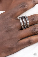 Paparazzi - Canyon Canopy - Silver Ring Fashion Fix