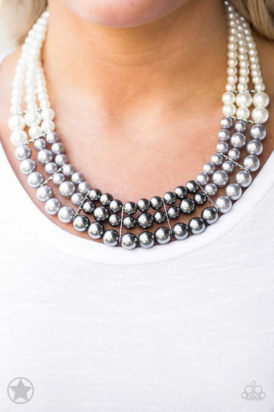 Paparazzi - Lady In Waiting - Silver Necklace Blockbuster