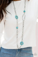 Paparazzi -  Artisan Artifact - Blue Necklace Fashion Fix