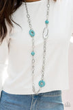 Paparazzi -  Artisan Artifact - Blue Necklace Fashion Fix