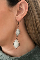 Paparazzi - The Oracle Has Spoken - Copper Earrings Fashion Fix