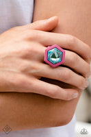 Paparazzi - Changing Class - Pink Paparazzi Ring Fashion Fix