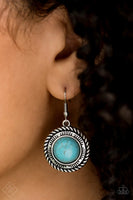 Paparazzi - Natural-Born Nomad - Blue Earrings Fashion Fix