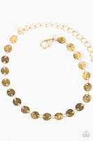 Paparazzi - Spotlight Social  - Brass Bracelet Clasp #1162