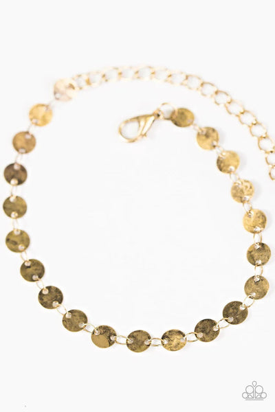 Paparazzi - Spotlight Social  - Brass Bracelet Clasp #1162