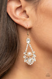 Paparazzi -  Prismatic Presence - Gold Earrings #1183 (D)