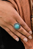 Paparazzi - Rare Minerals - Blue Paparazzi Ring Fashion Fix