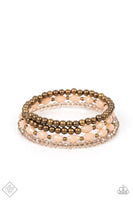Paparazzi -  Celestial Chapter - Brass Bracelet Coil Fashion fix