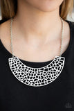 Paparazzi - Powerful Prowl - White Necklace #126