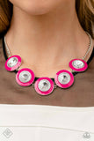Paparazzi - Feminine Flair - Pink Necklace Fashion Fix