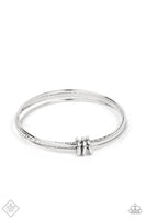 Paparazzi - Bauble Bash - Silver Bracelet Fashion Fix
