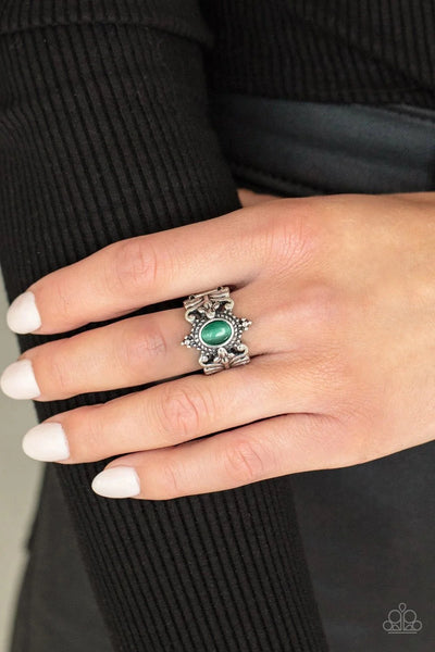 Reformed Refinement - Green Paparazzi Ring Fashion Fix Exclusive