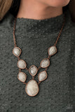 Paparazzi - Opulently Oracle - Copper Necklace Fashion Fix
