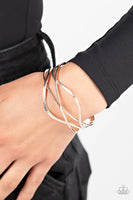 Paparazzi - Fierce Fusion - Rose Gold Bracelet Cuff (Fashion Fix Exclusive)