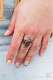Stone Arches - Brown Paparazzi Ring #1745
