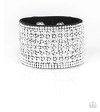 Paparazzi - Power Trippin - Black Bracelet