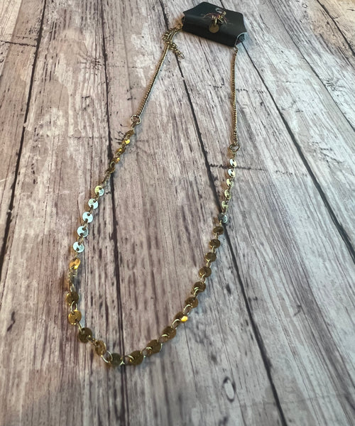 Paparazzi - Brass Necklace #1805