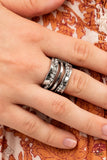 Paparazzi - Unexpected Treasure - White Paparazzi Ring Fashion Fix