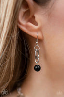 Paparazzi - Charmed, I Am Sure - Black Necklace Blockbuster