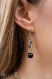 Paparazzi - Charmed, I Am Sure - Black Necklace Blockbuster